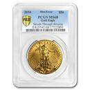 2010 1 oz Gold American Eagle MS-68 PCGS (Rev Mint Error) 2010 1 oz Gold American Eagle MS-68 PCGS (Rev Mint Error)